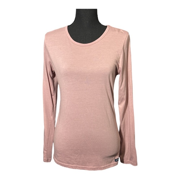 ADAR Underscrubs Pink Long Sleeve Comfort T-Shirt. Size Medium - Picture 1 of 5